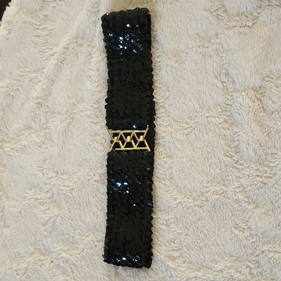 Sequin, Elastic Belt - Picture 2 of 3